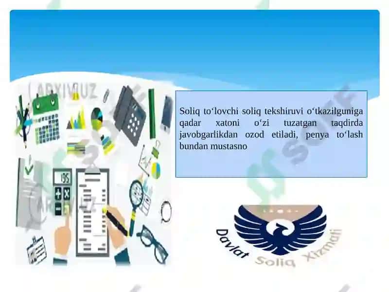 Soliqqa oid huquq buzilari uchun javobgarlik choralari 6