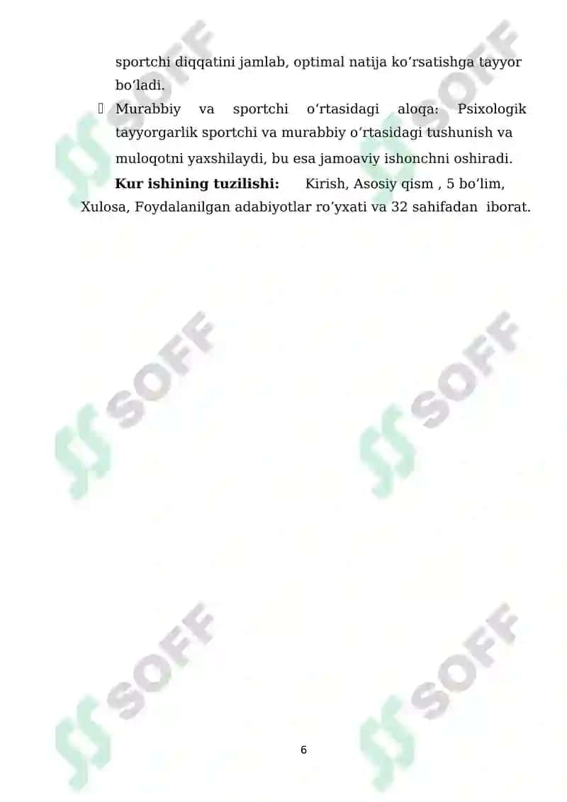 Sport mashgʻulotlarida psixologik tayyorgarlik 6
