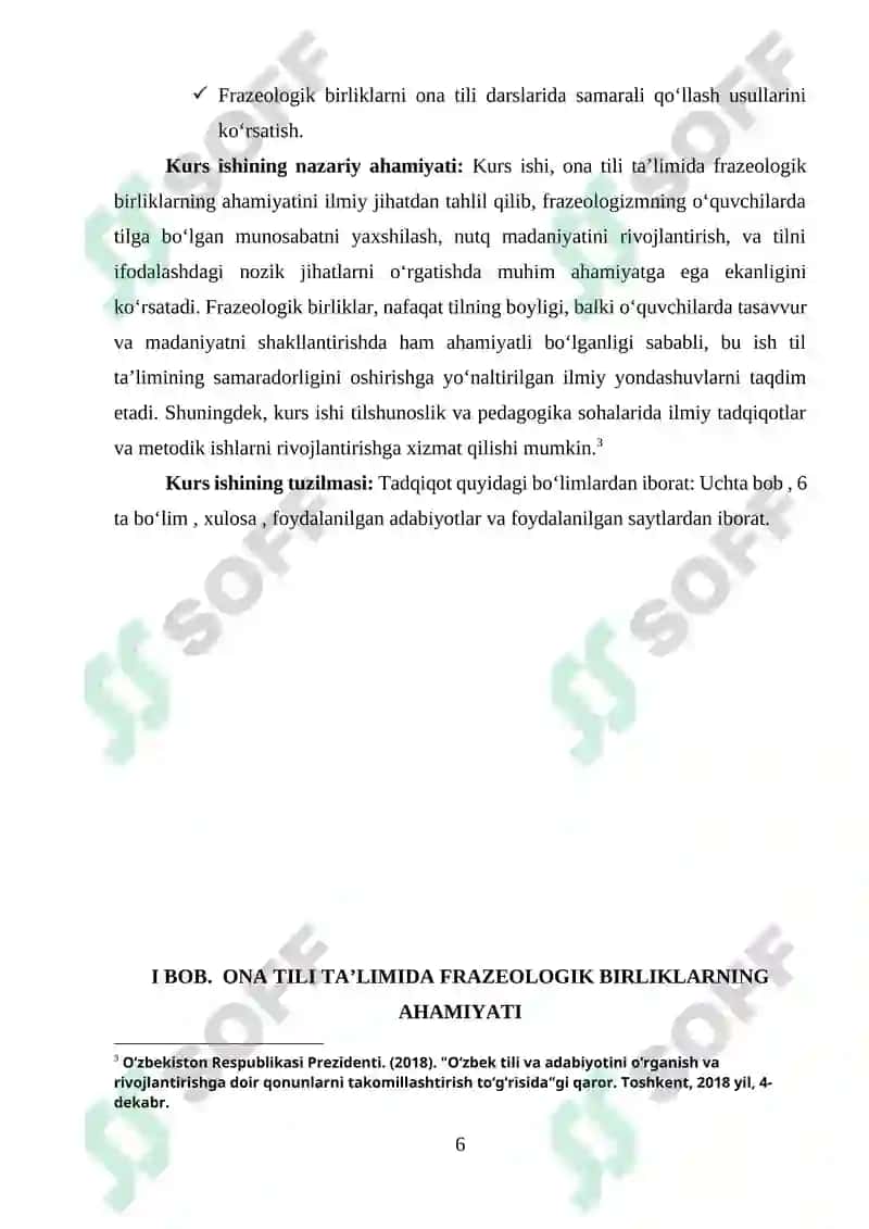 Ona tili va oʻqish savodxonligi va uni oʻqitish metodikasi 6