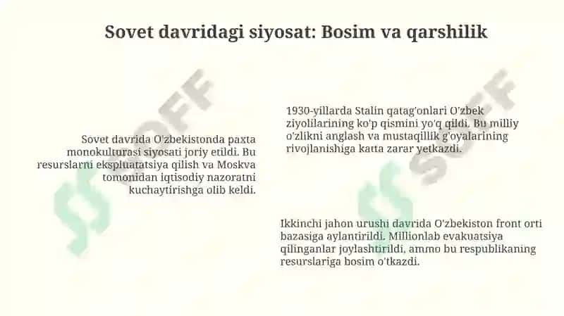 Ozbekiston mustaqillik goyalari tarixiy asoslari va shu yoldagi jarayonlar 6