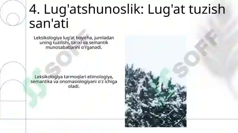 Лексикология және оның салалары 6