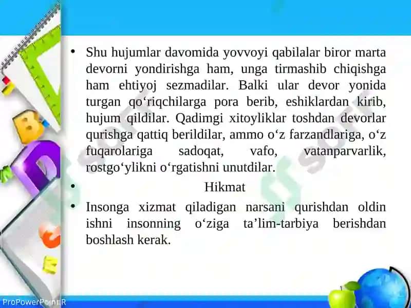 Bolalarni maktab ta`limiga tayyorlashning asosiy yo‘nalishlari 6