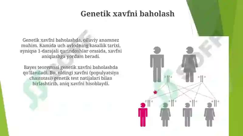 Tibbiybiologiya Autosomadominant va retsessiv kasalliklar 6