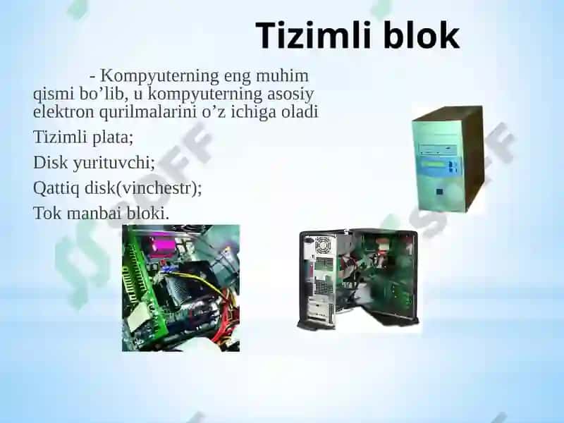 Axborotjarayonlarining texnik ta'minoti 6