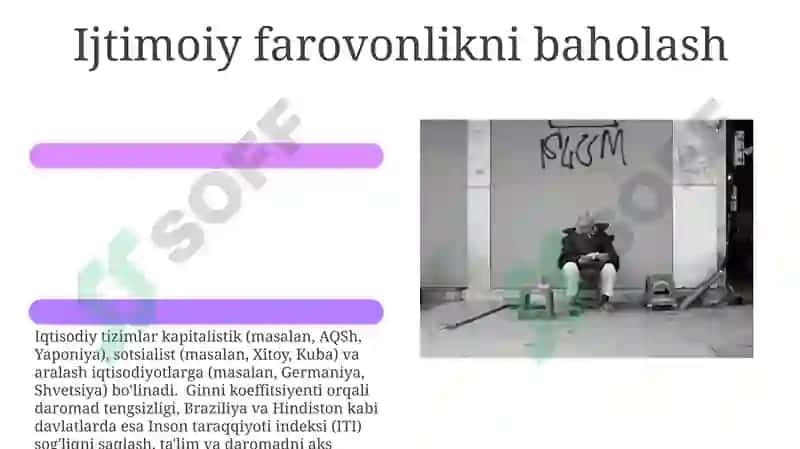 Xufyona iqtisodiyot turlarining tasnifi va uni baholashga nisbatan yondashuvlar 6