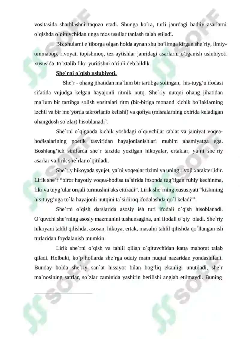 Sifat so'z turkumini o'rganish jarayonida o'quvchilar nutqini o'stirish 6