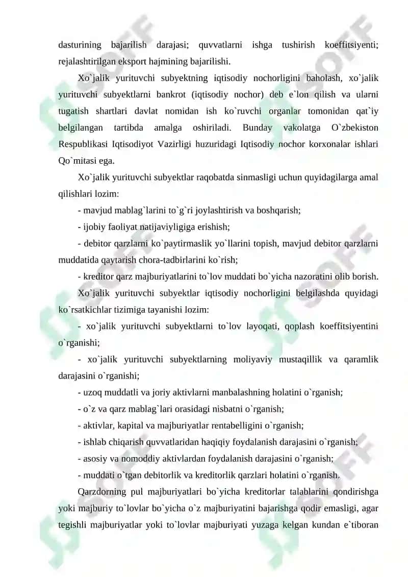Moliyaviy tahlilni tashkil etish va axborot manbalari 6