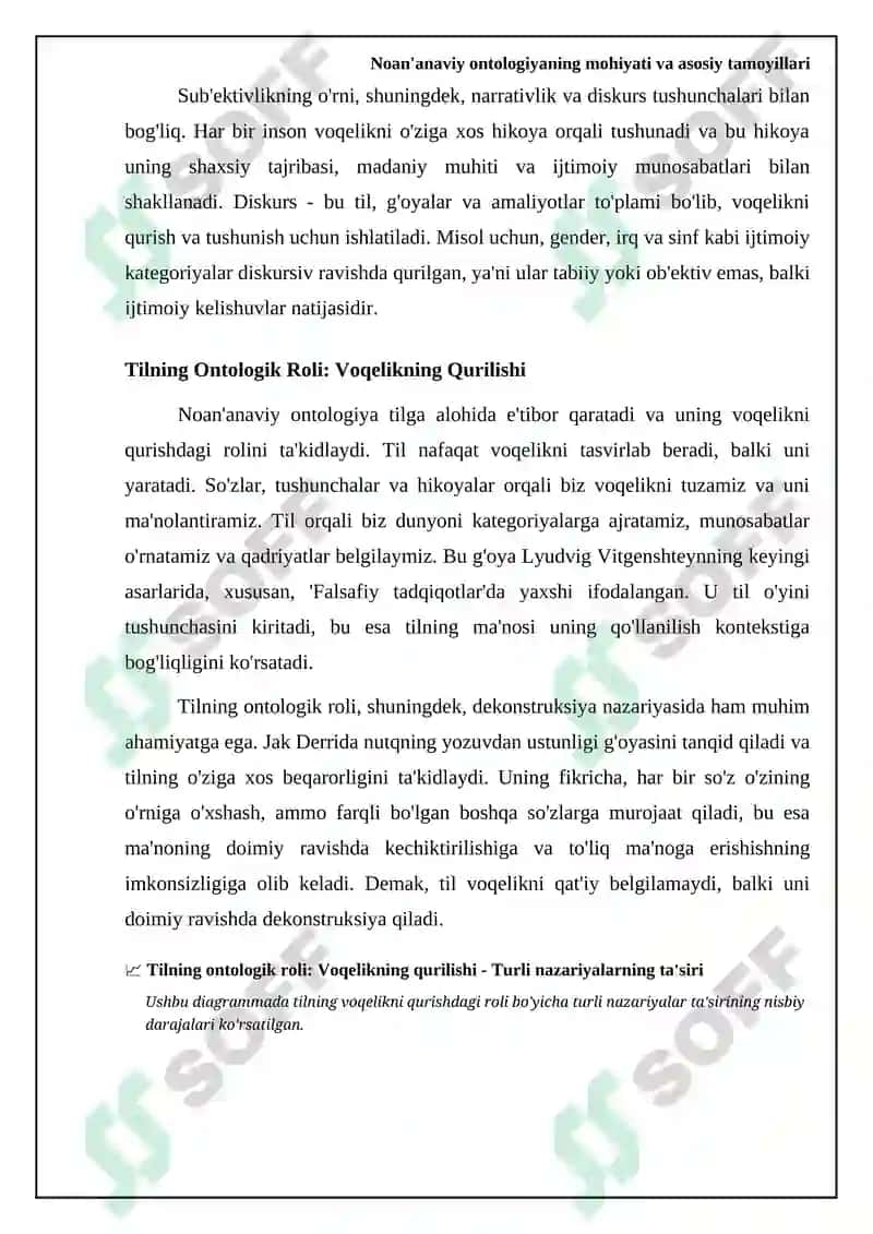 Noan'anaviy ontologiyaning mohiyati va asosiy tamoyillari 6
