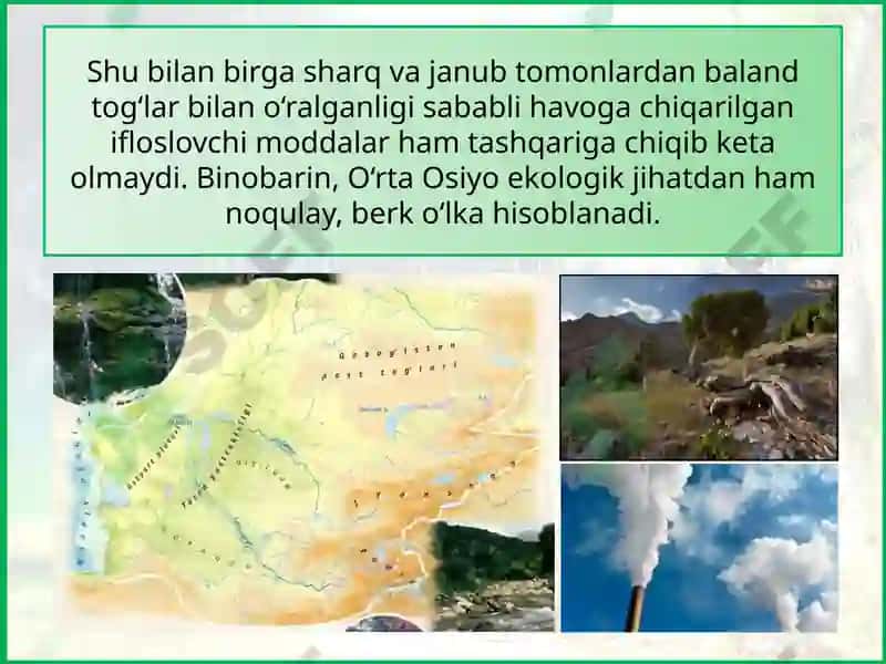 EKOLOGIK MUAMMOLARIVA TABIATINI MUHOFAZA QILISH 6