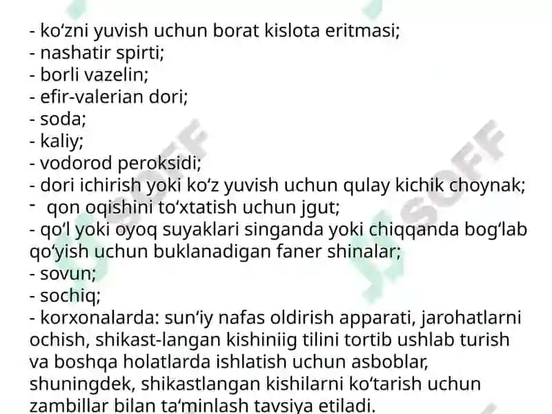 Elektr tokidan shikastlangan va boshqa baxtsiz hodisaga uchrashganlarga birinchi yordam berish qoidalari 6