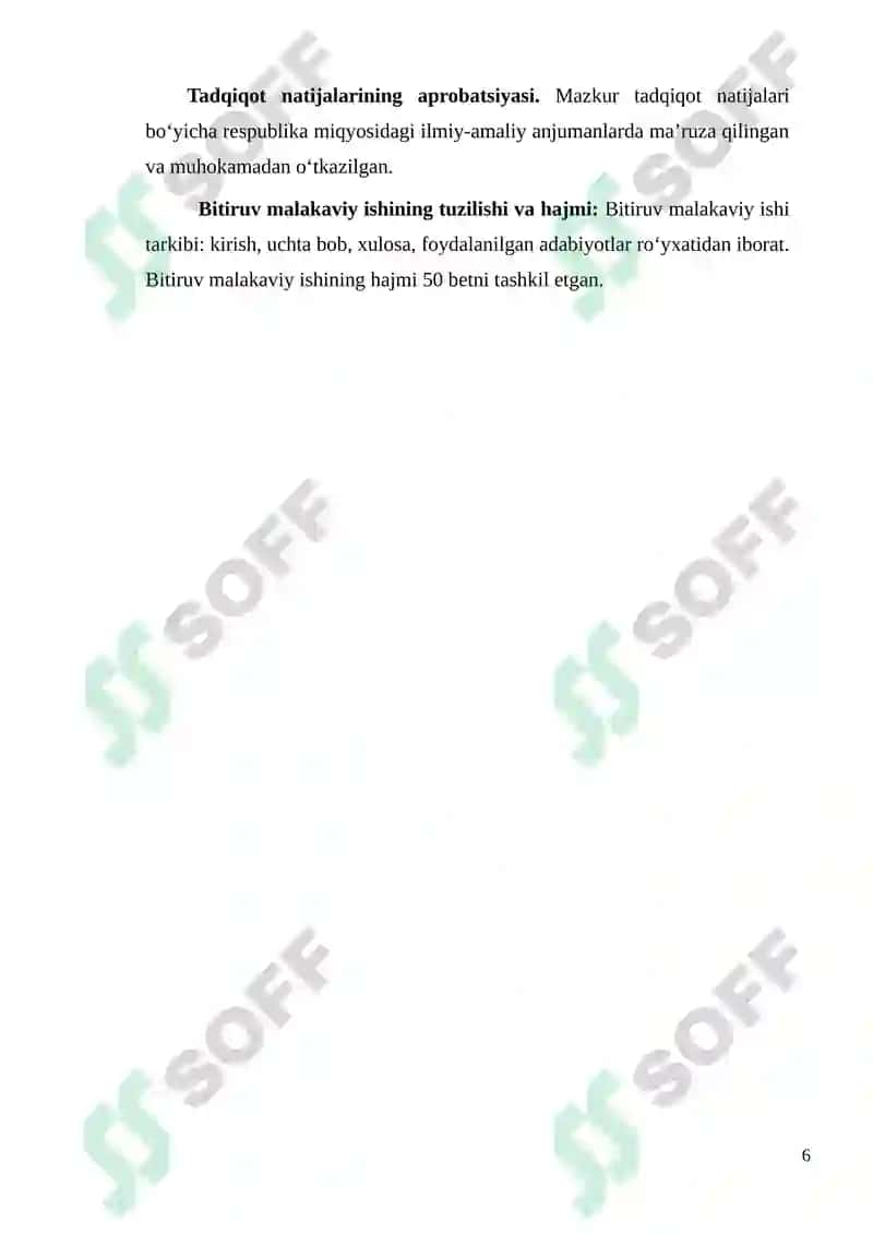 Tarkibida oltingugurt va azot bo`lgan sorbentlar sintezi va ularning qo`llanilishi 6