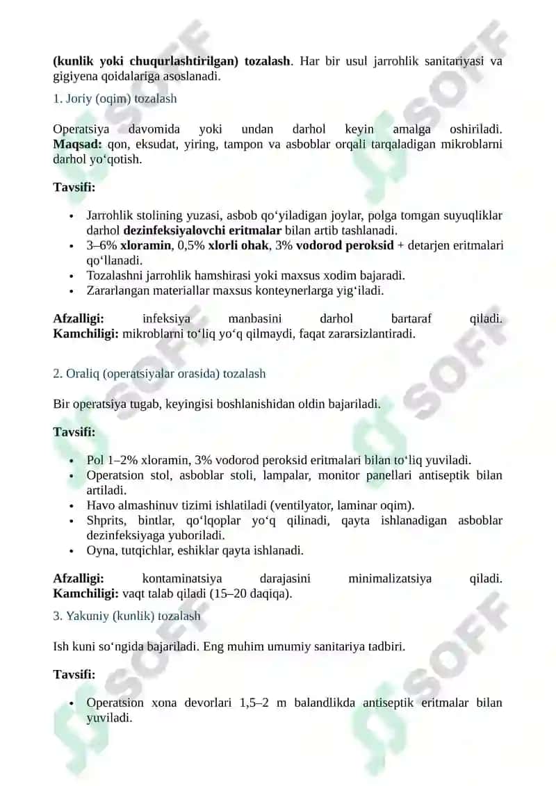 Umumiy Xirurgiya V 3 kurs V smest oraliq savollarga tòlliq javoblar 6