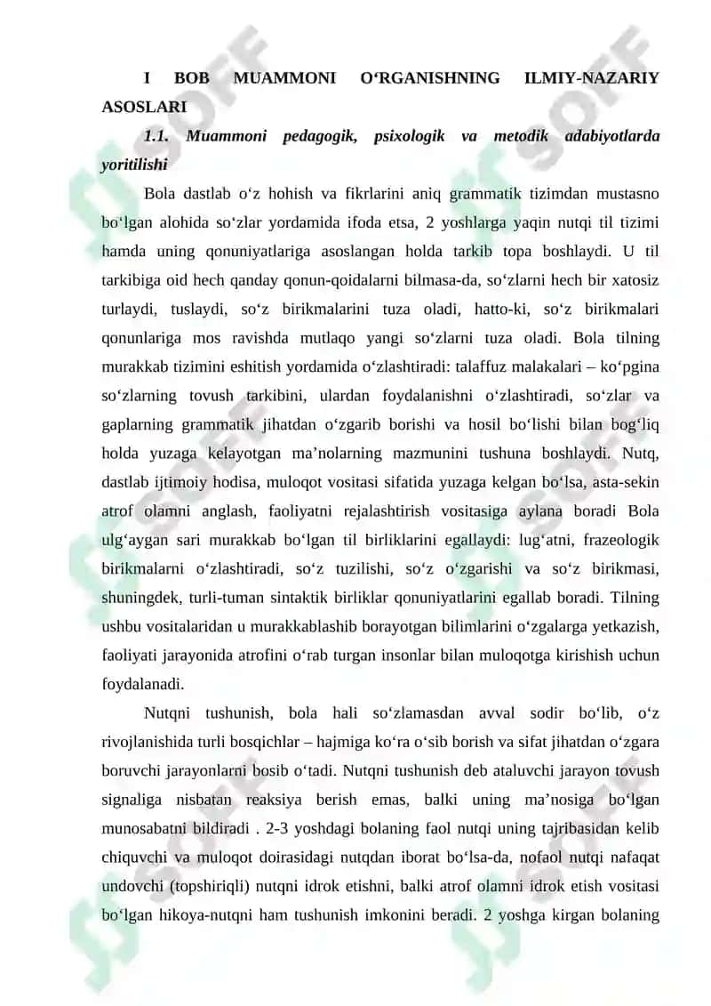 ESHITISH QOBILIYATI BUZILGAN BOLALARNI O'QITISHDA MAXSUS METODIKALAR 6