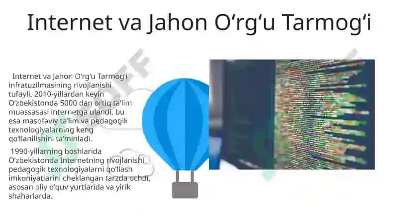 Pedagogik texnologiyaning kelib chiqish tarixi 6