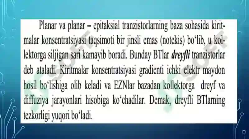 BIPOLAR TRANZISTORLAR 6