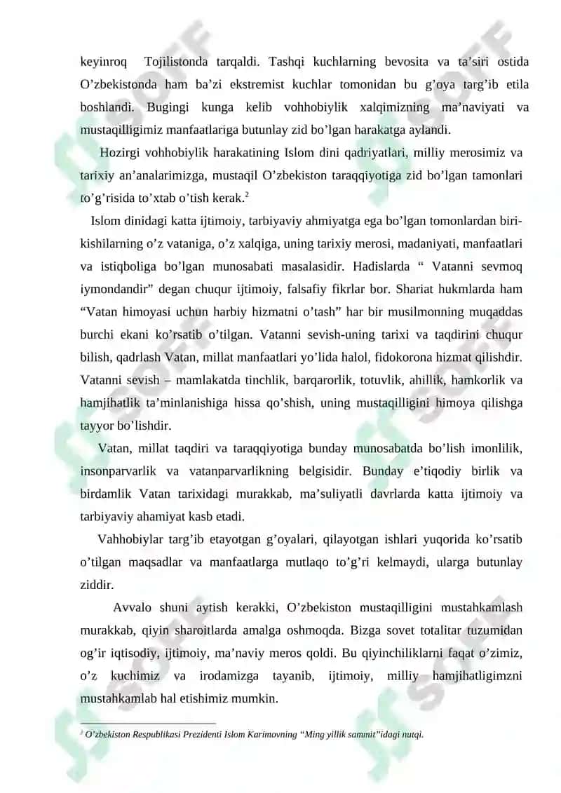 Diniy Bag'rikenglik va Milliy Totuvlik 6