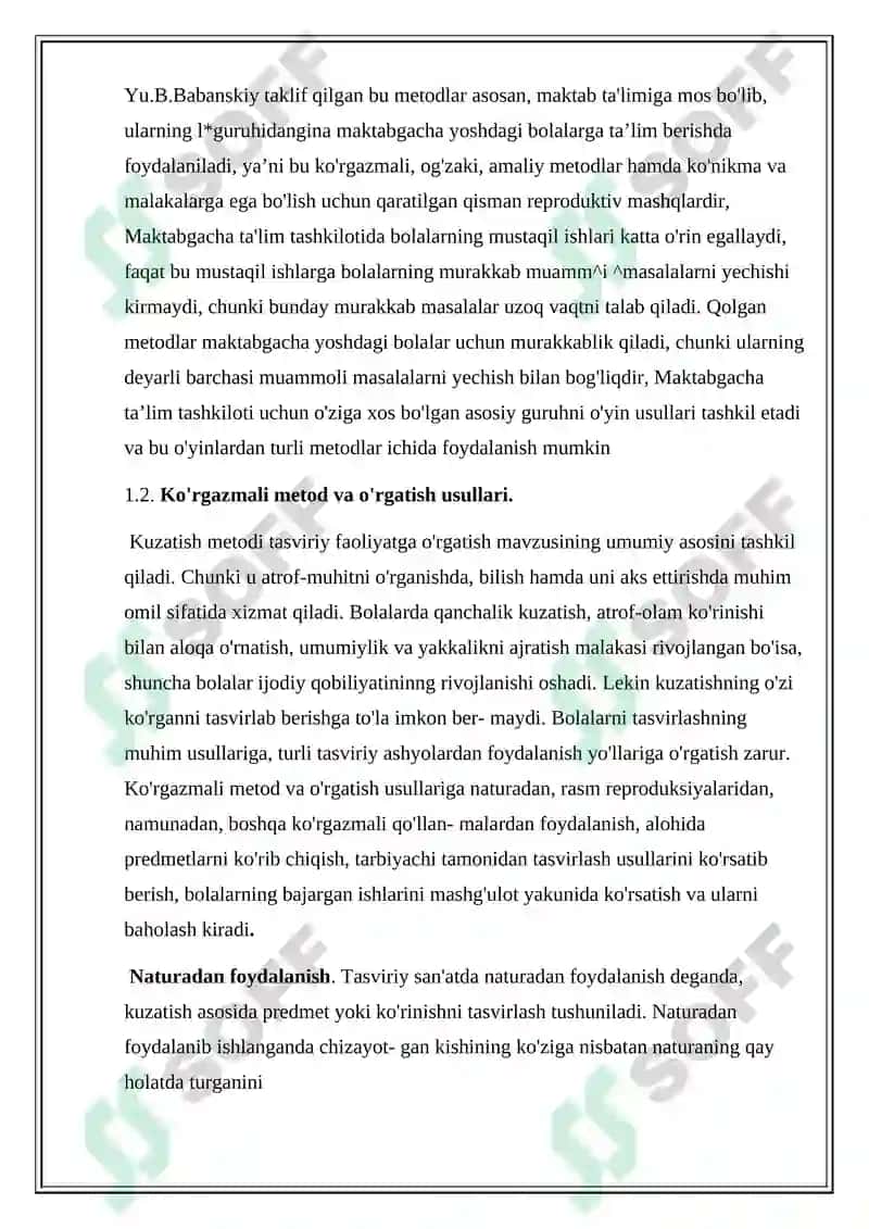 Katta guruhda bolalarni rasm chizishga o'rgatish metodlari 6