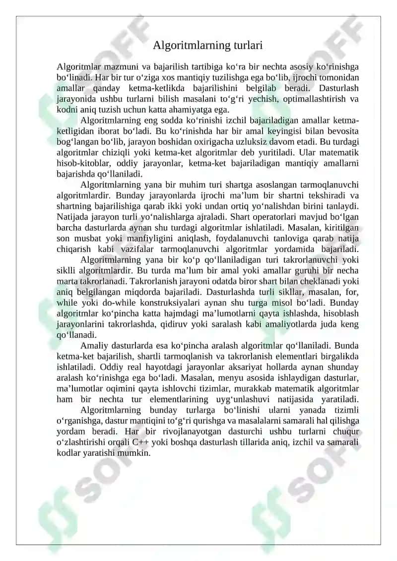 Algoritm va blok-sxemalar 6