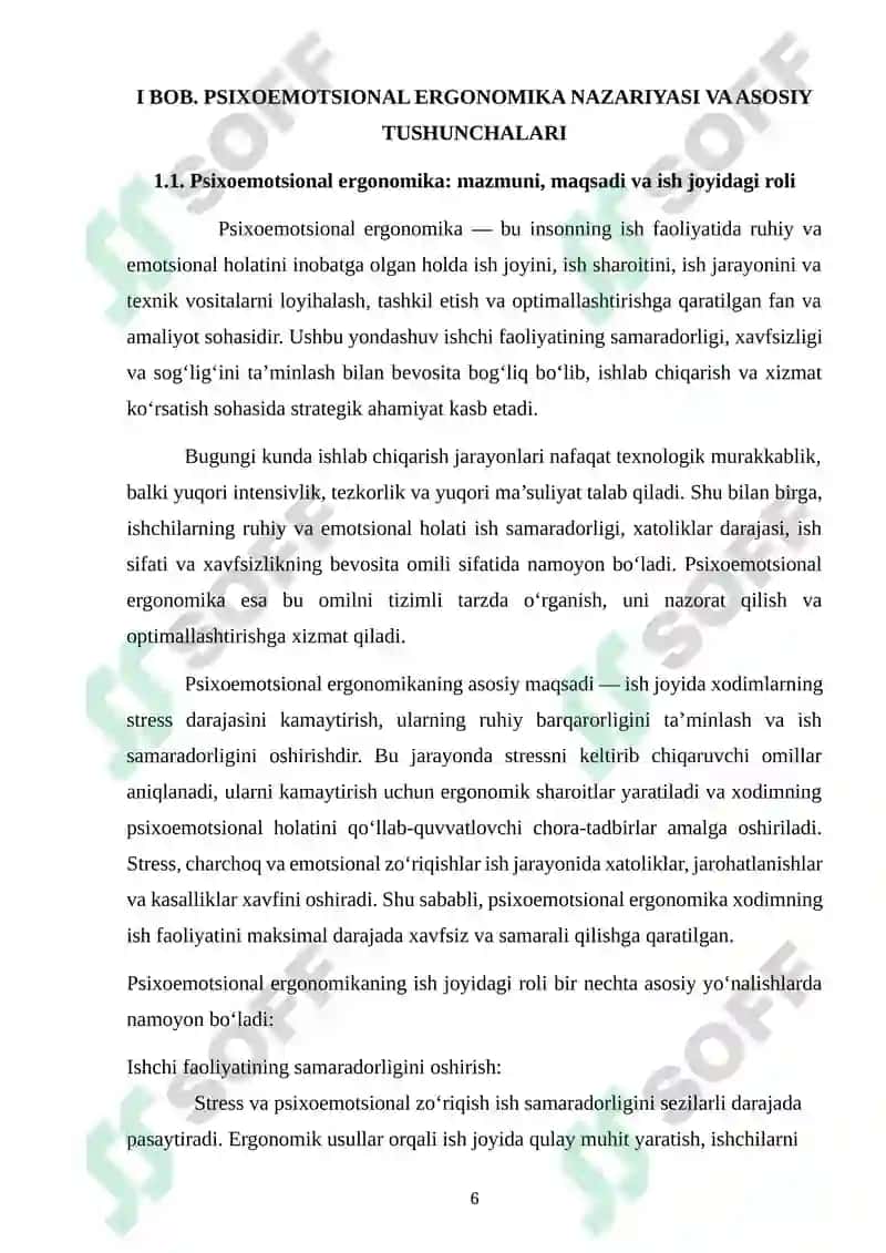 Ish joyidagi  stressni boshqarishda psixoemotsional ergonomikaning ahamiyati 6