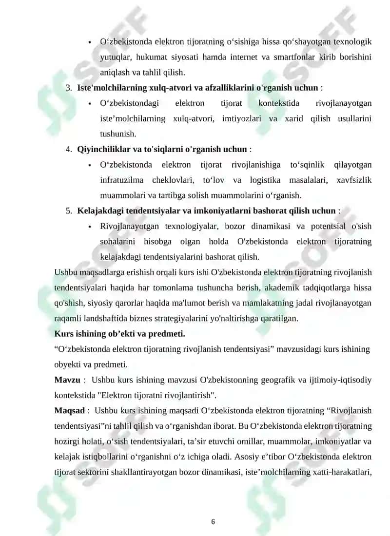 Elektron tijoratni o'zbekistonda rivojlanish tendetsiyalari 6