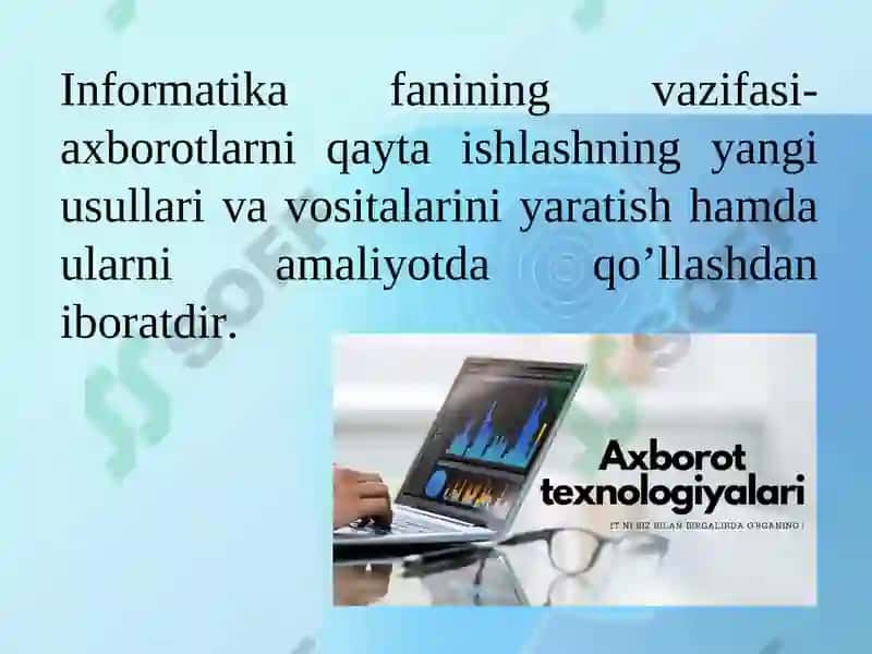 IAKTT Fanining Ahamiyati, Maqsadi va Vazifalari 6