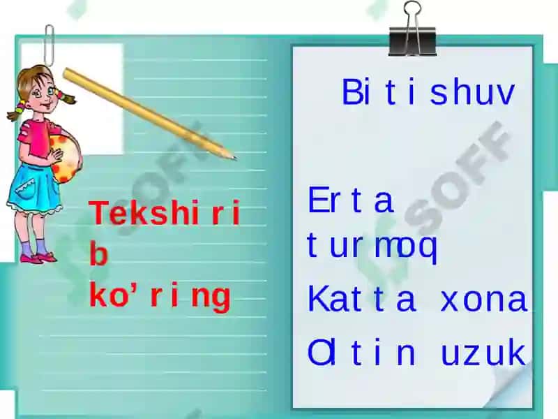 "So’z birikmasida so’zlarning o’zaro birikish usullari" 6
