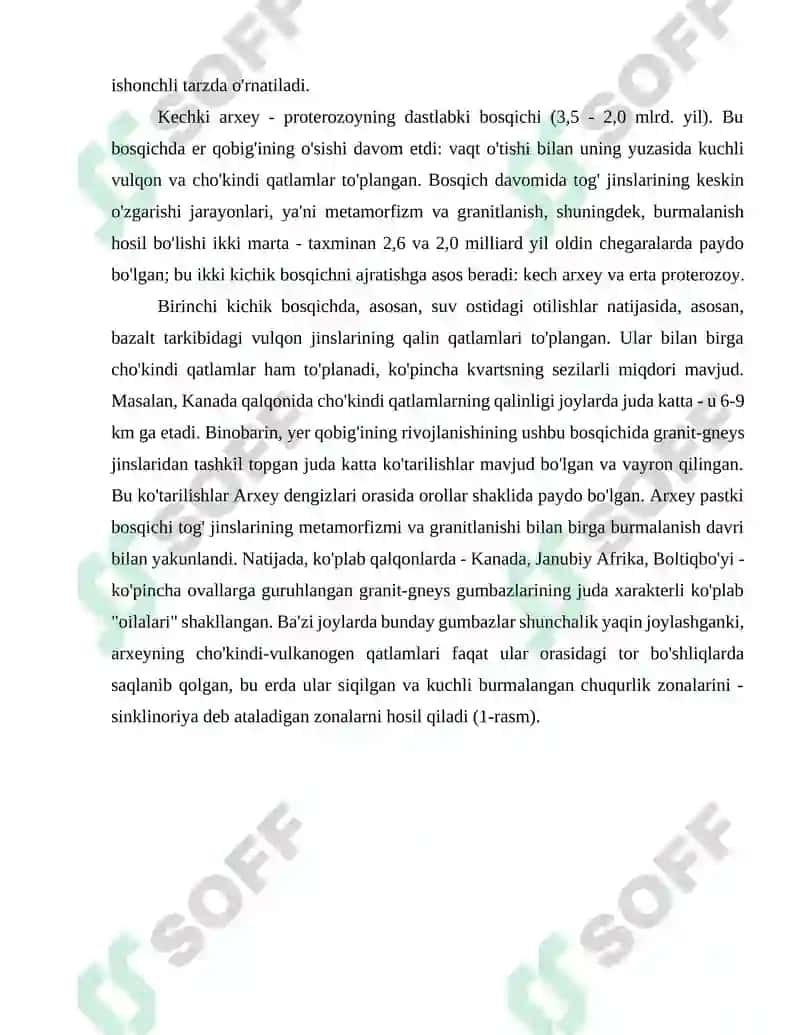 Yer po’stining kimyoviy tarkiblari 6