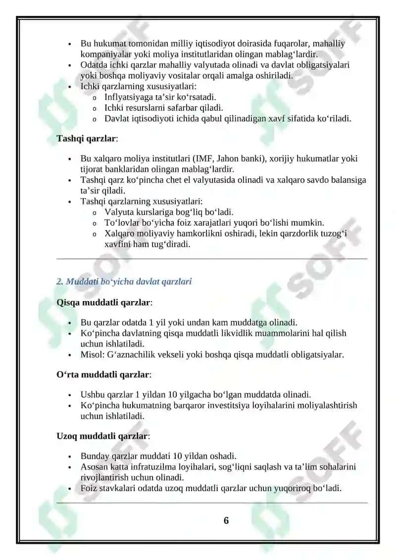 Biznes uchun taqdimot ko`nikmalari fanidan 6