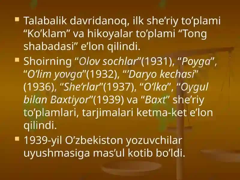 Olimjon H. Tanlangan asarlar 6