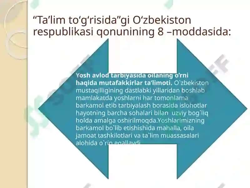Maktabgacha ta'lim tashkilotining oila bilan xamkorligi 6