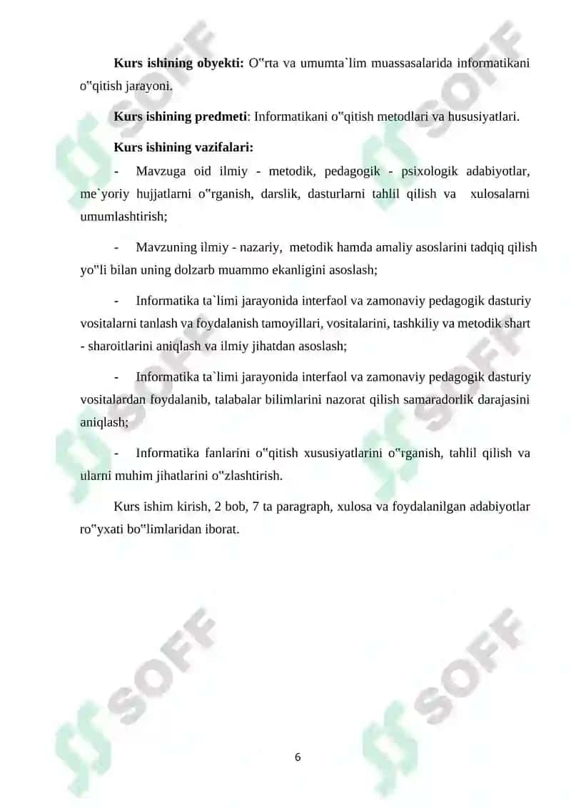 Elektron darslik yaratish uchun tizim 6