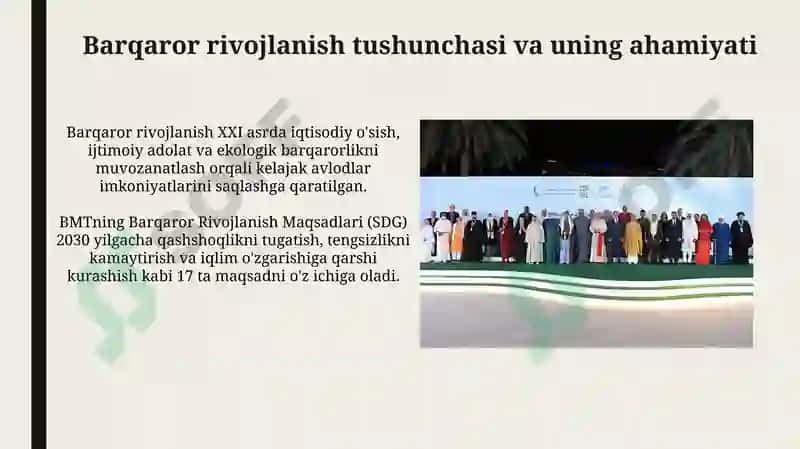 Xalqaro diniy tashkilotlar tarixi va ularning barqaror rivojlanish maqsadlariga qo‘shayotgan hissasi 6