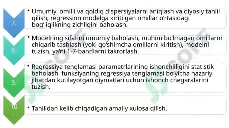 JUFT REGRESSION TAHLIL 6