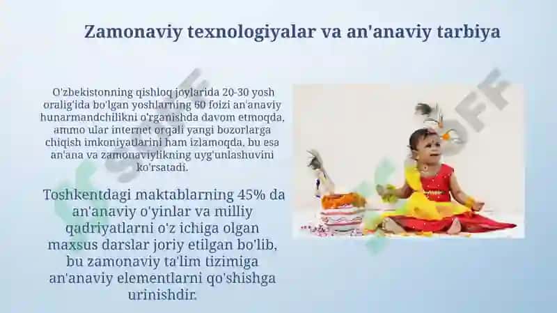 Zamonaviy tarbiya va milliy an'analar 6
