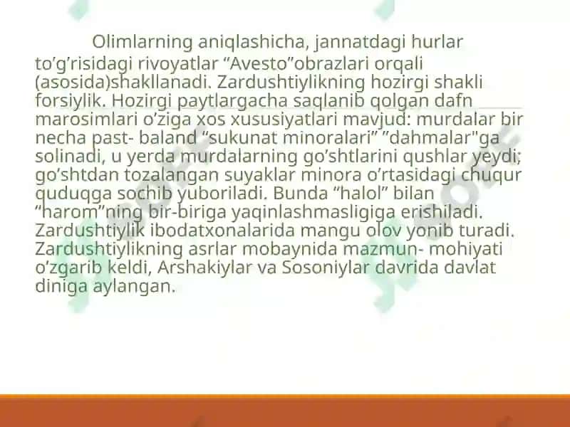 “AVESTO” – Zardushtiylikning muqaddas kitobi sifatida 6
