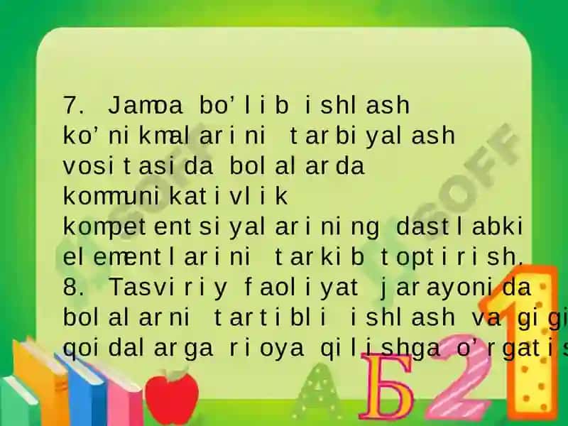 Maktabgacha taʼlim tashkilotlarida loy ishi mashgʻulotlari 6