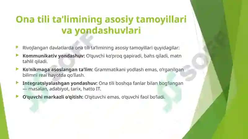 Ona Tili Ta'limida Rivojlangan Xorijiy Davlatlar Tajribasi 6