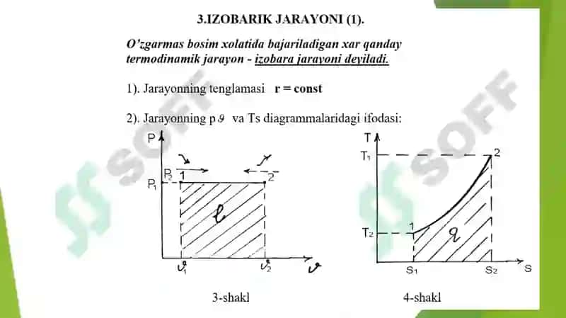 Izoxorik jarayoni 6