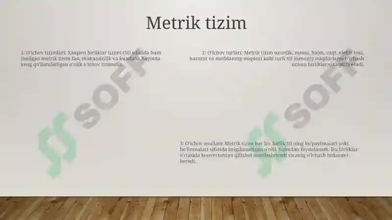 Ólchash Turlari Va Usullari 6