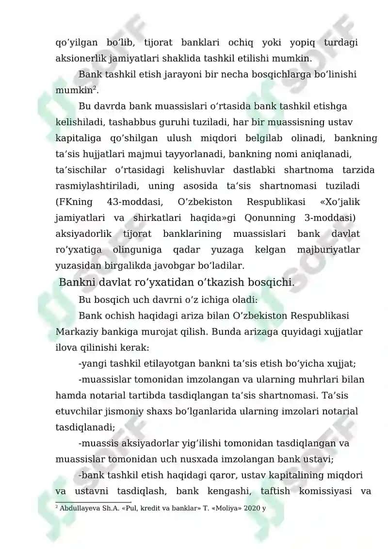 Banklar va ularning turlari 6