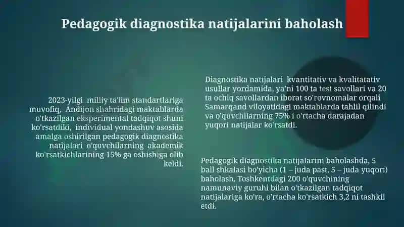 Pedagogik tashxislash fanining ilmiy tadqiqot metodlari 6