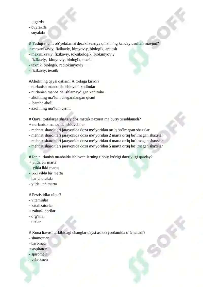 Gigiyena – profilaktika yo’nalishidagi asosiy tibbiy fan 7