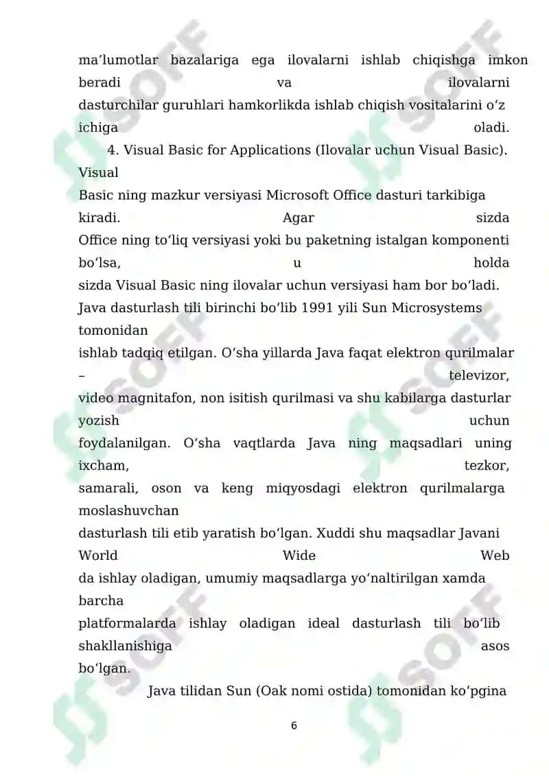 Bajargan vazifalar ro’yhati 7