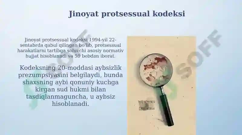 Sud kimyo ekspertiza amaliyotining me'yoriy hujjatlari 7