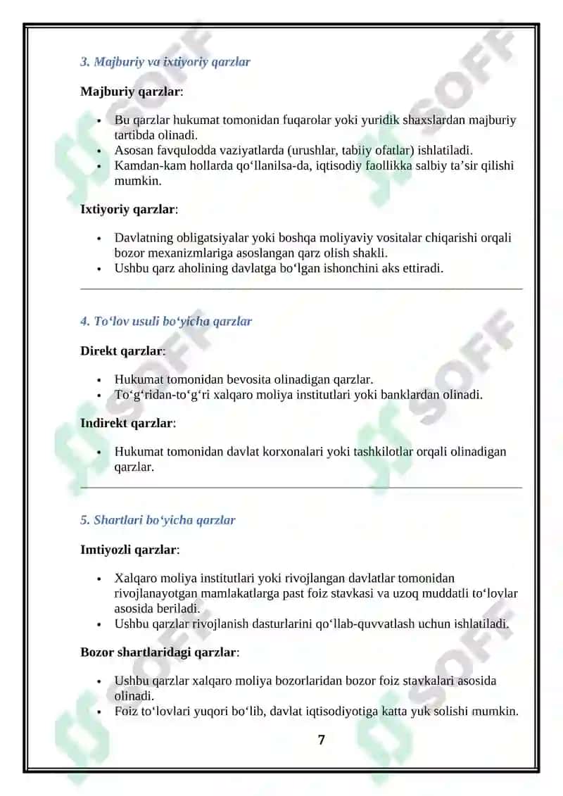 Biznes uchun taqdimot ko`nikmalari fanidan 7