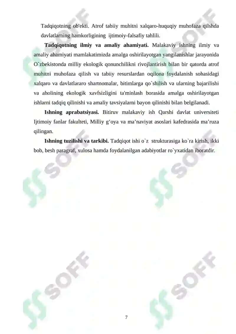 Atrof-tabiiy muhitni xalqaro muhofaza qilishning huquqiy asoslari 7
