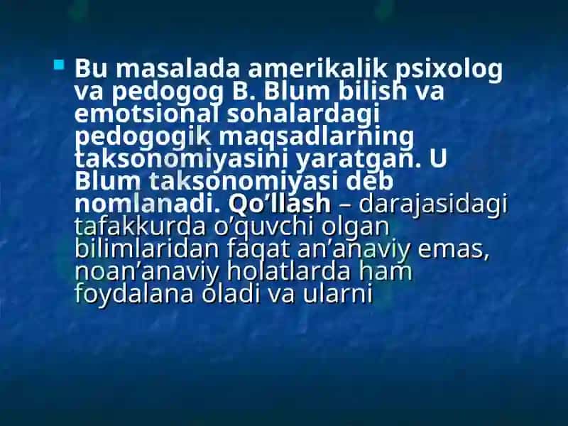 Interfaol metodlar va ularni maktab darslarida qo’llash 7