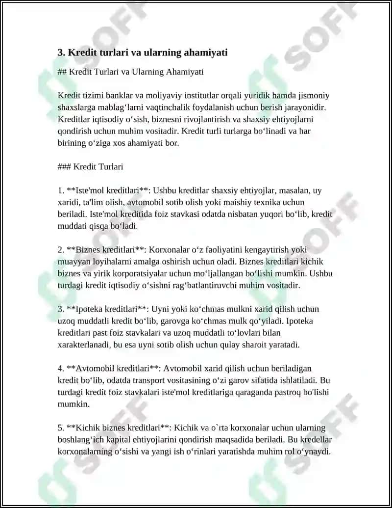Pul-Kredit Tizimi va Banklar 7