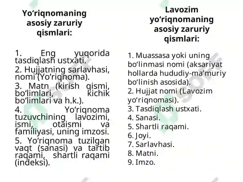 TASHKILIY HUJJATLAR 7
