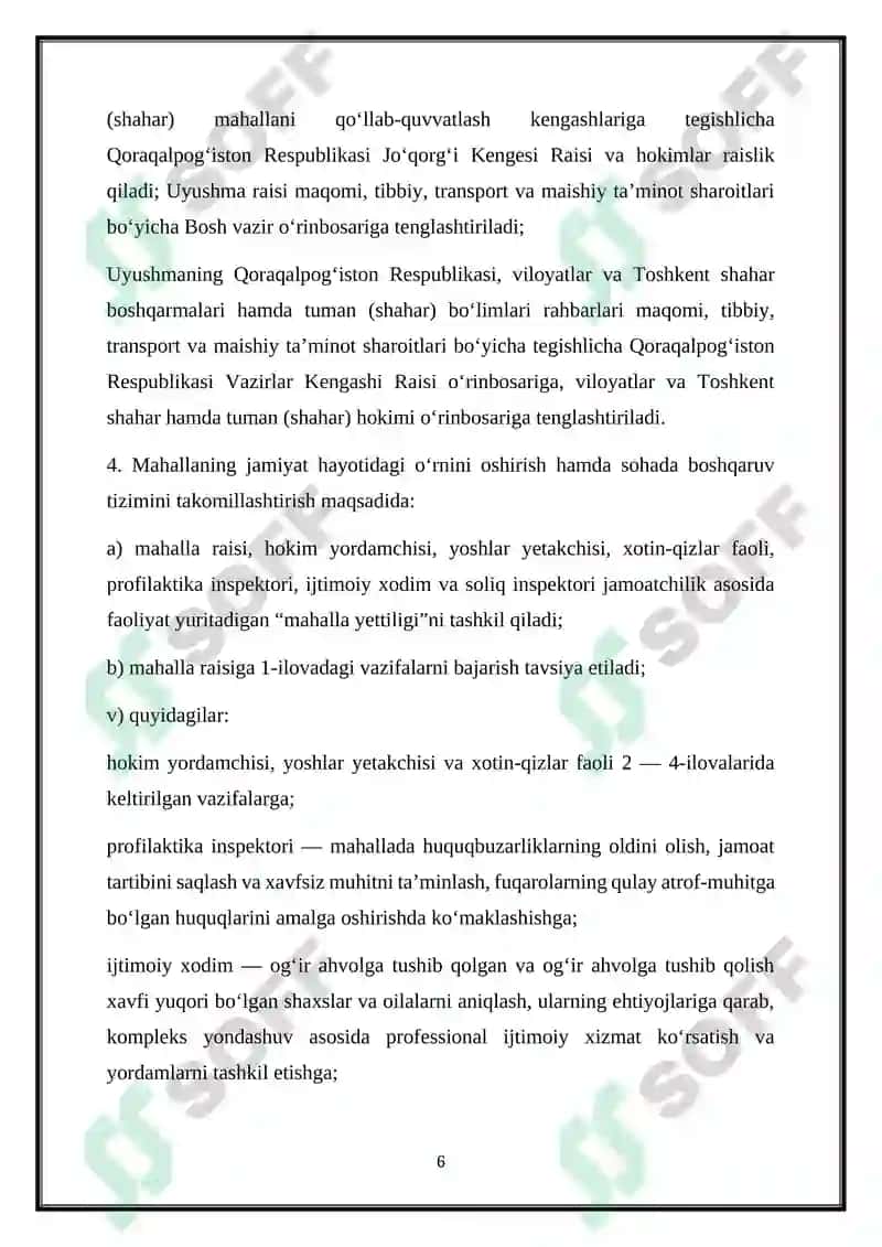 Mahalla institutlarini tashkil etishning xorij davlat tajribasi 7